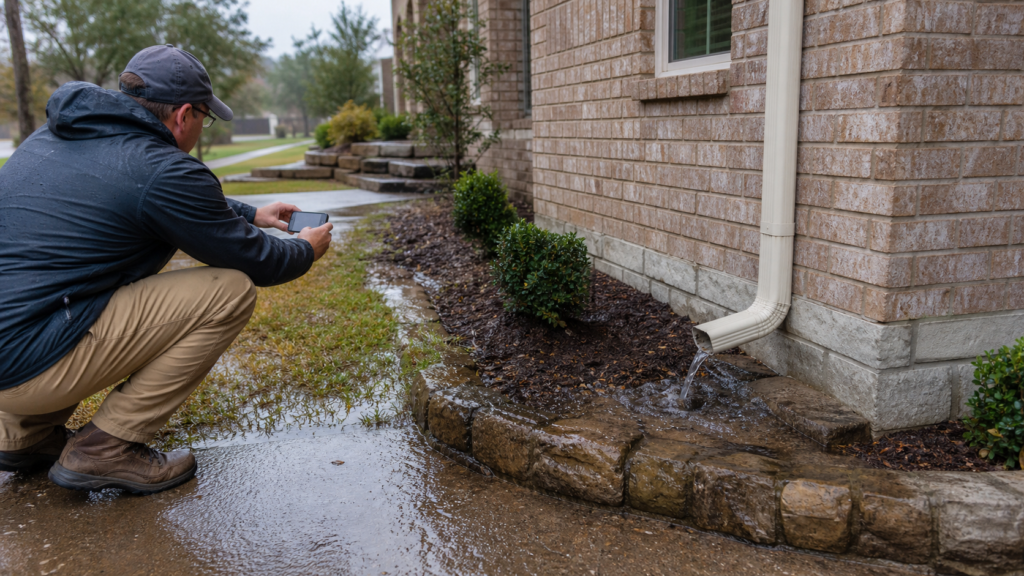After Heavy Rain: A Garland Foundation Inspection Checklist — realistic foundation service scene in Garland, Texas
