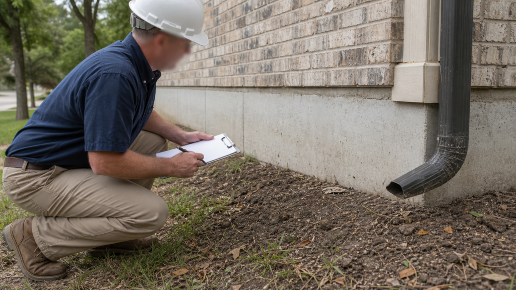 Buying a Garland Home? Foundation Walkthrough Checklist — realistic foundation service scene in Garland, Texas