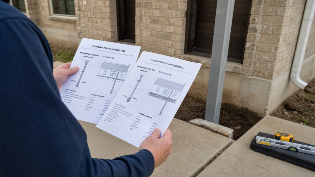 How to Compare Foundation Repair Methods and Estimates in Garland — realistic foundation service scene in Garland, Texas
